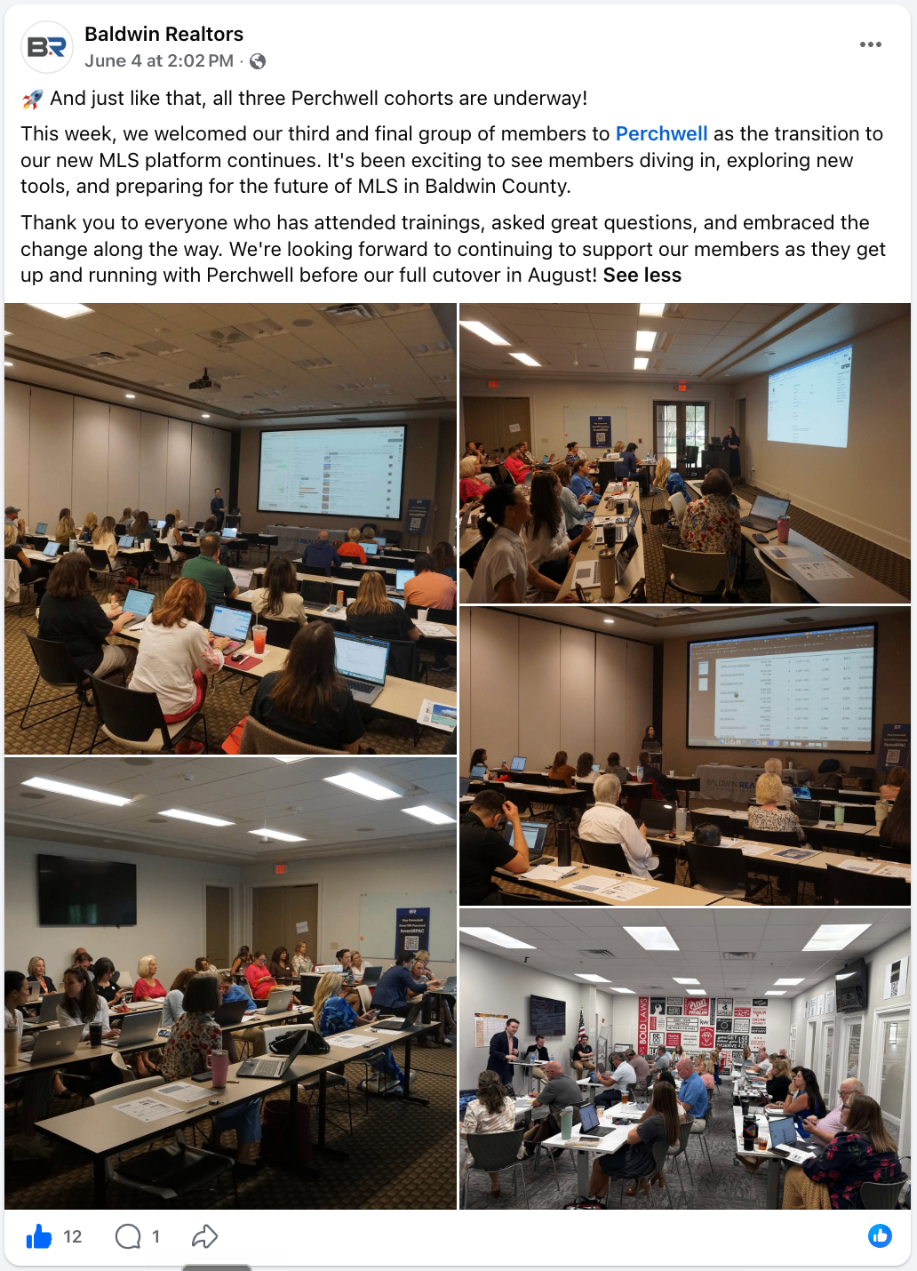 Baldwin REALTORS® — all three cohorts underway